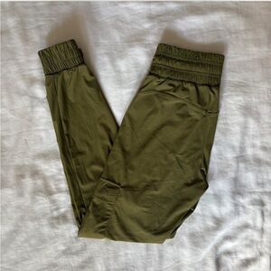 Balance Athletica/Vitality Olive Green Joggers